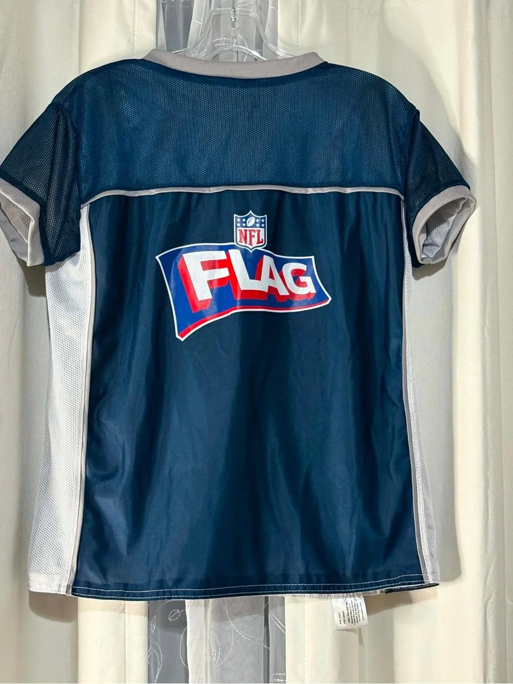 Dallas Cowboys Reversible Silver Gray Navy Blue Kids Jersey Top XL youth